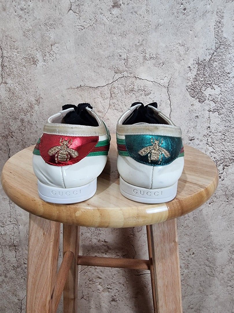 Gucci Patent Leather Sneakers
