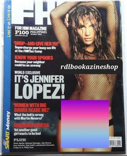 Jennifer Lopez Magazine/ October 2001