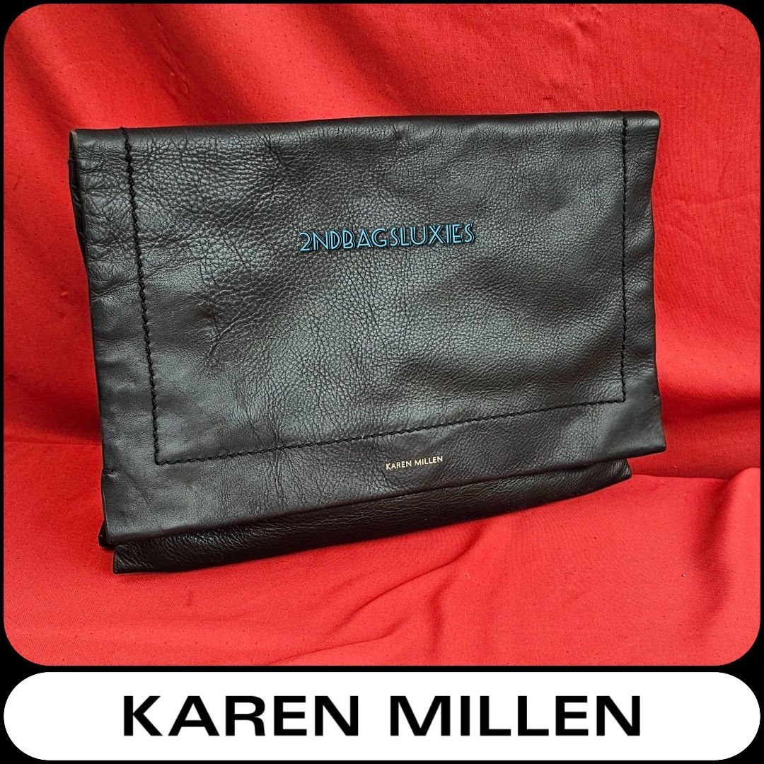 Karen millen fold over chain strap bag store