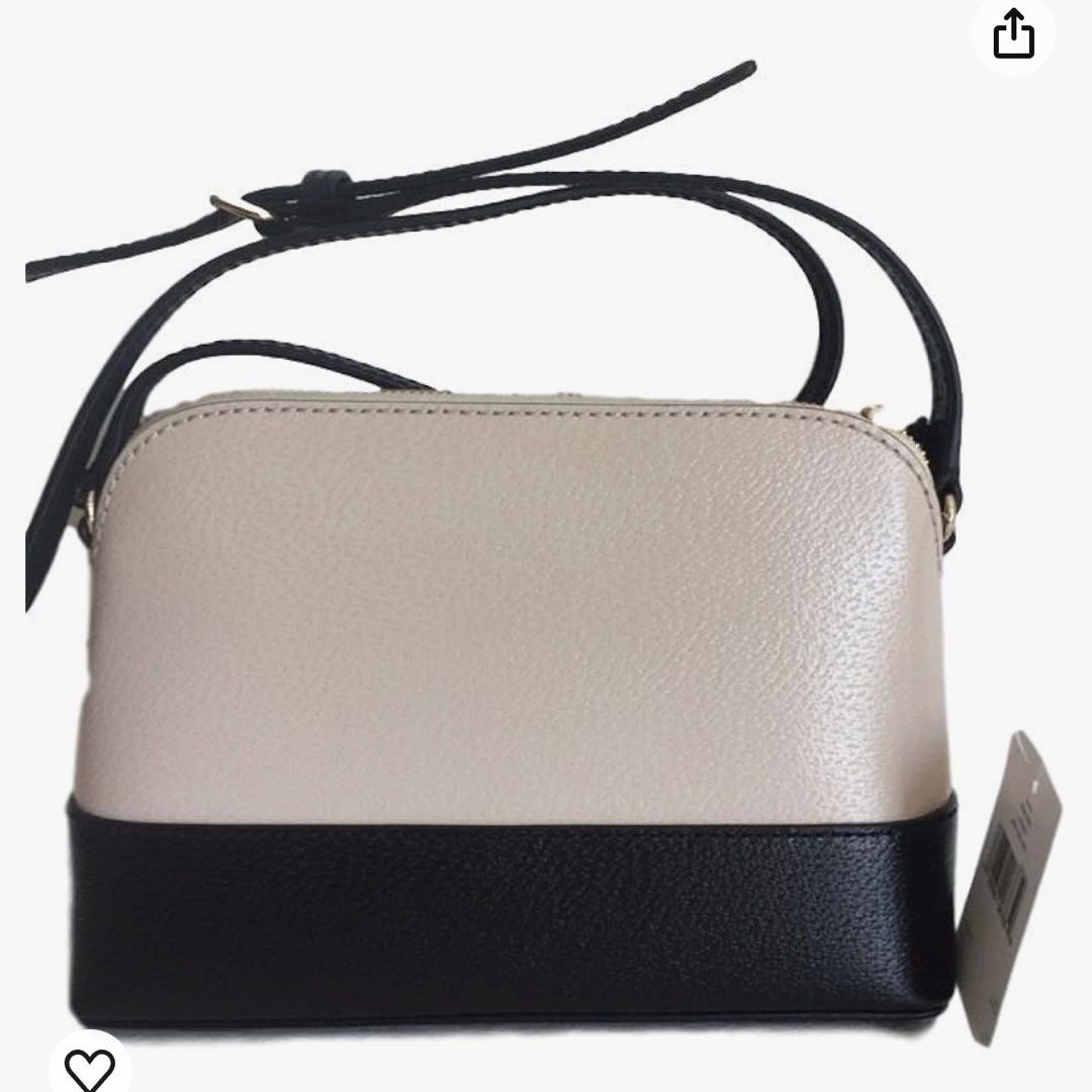 Kate Spade Hanna Cross Body (Category: Cross-body Bags) located in Valenzuela. Submitted by kleanupwithkat (Listing ID 1295717429, Image 2). Description: Flaw: Tiny Pen Mark in-front •Compact boar-embossed pebbled cowhide leather shoulder bag with polished hardware •Zippered top closure with Kate Spade license plate logo on front •Custom Capital Kate logo print lining with an open slip pocket •Single shoulder strap with a drop of about 18 to 20 i
