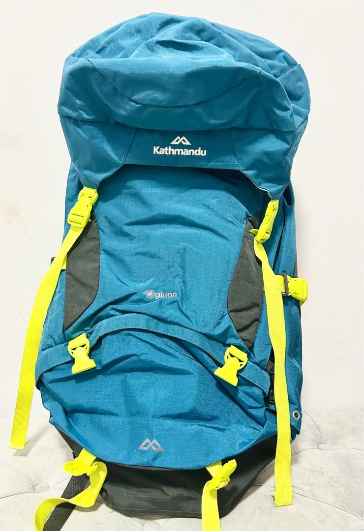 Kathmandu interloper gridTECH travel backpack 70L Men s Fashion Bags Backpacks on Carousell