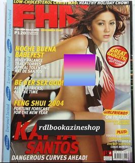 Katya Santos Magazine/ December 2003