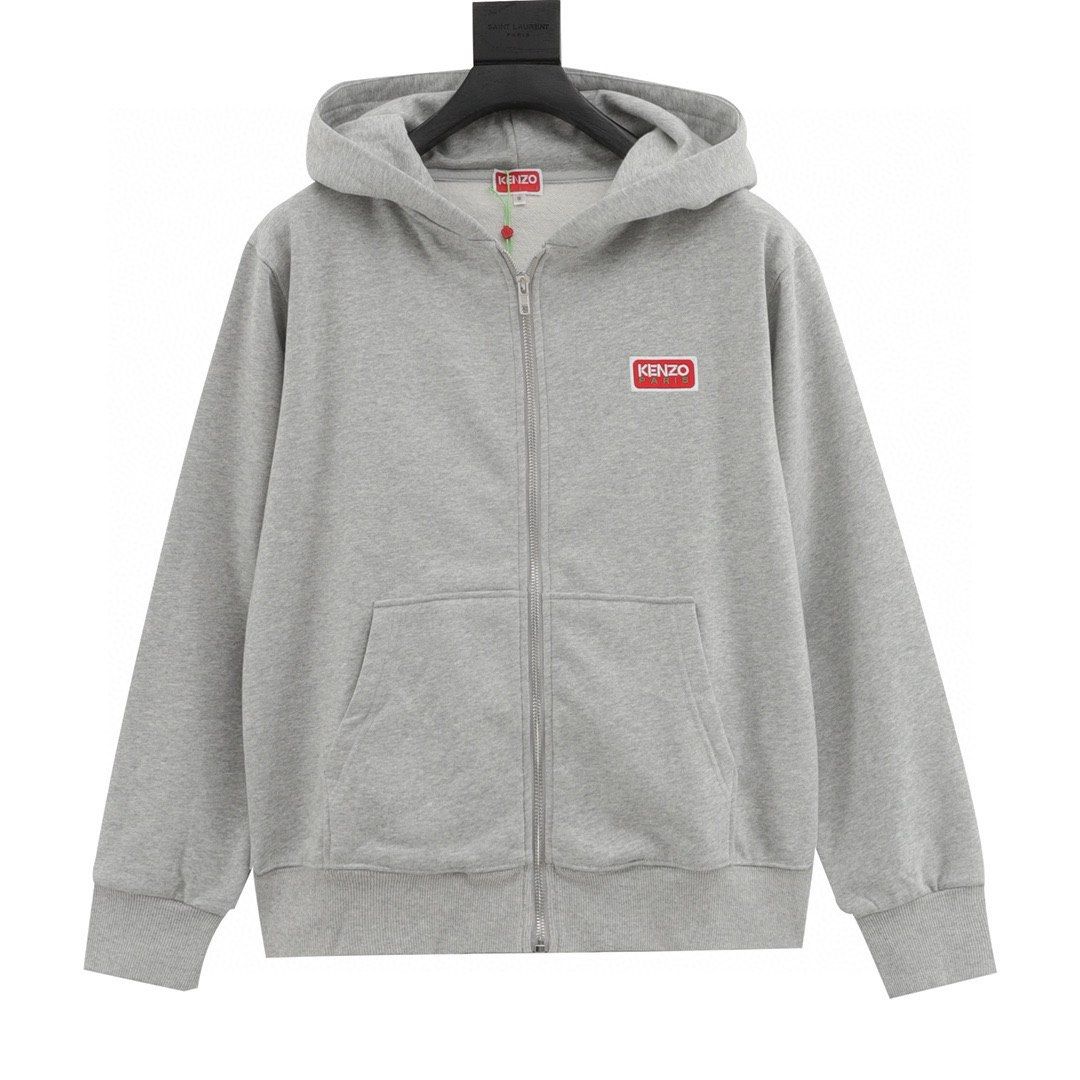 kenzo cotton zip hoodie long sleeve XS xxl