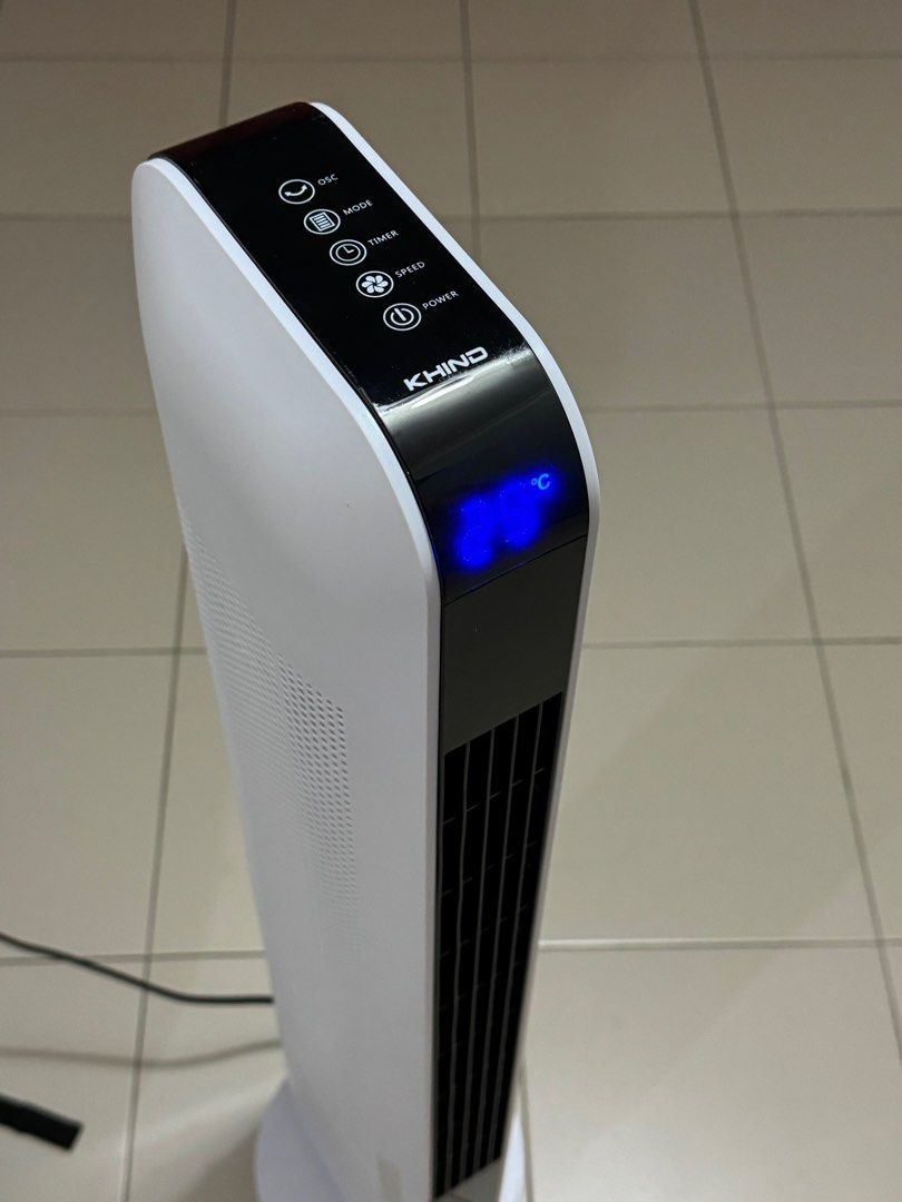 KHIND Tower Fan FD301R, Furniture & Home Living, Lighting & Fans, Fans