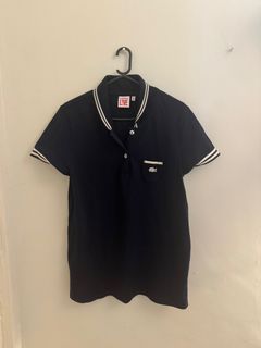 LACOSTE LIVE NAVY BLUE POLO SHIRT