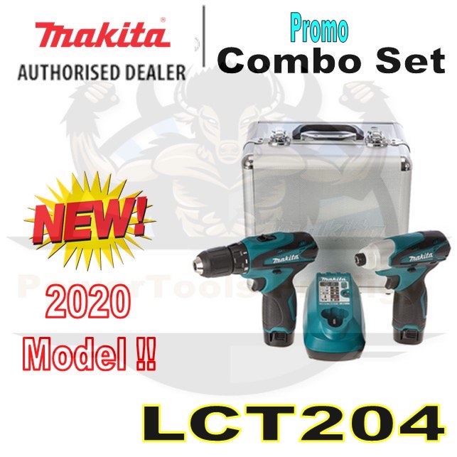 MAKITA LCT204 CORDLESS COMBO KIT