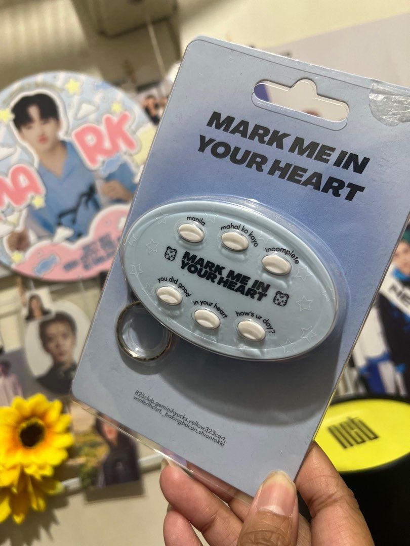 MARK LEE KEYRING (Category: Character Goods) located in Manila. Submitted by dmcayta (Listing ID 1295740665, Image 2). Description: wts lfb Mark Lee voice keyring (played once only to check if working) — ₱250| 200 if payo — payo, 3 days rsrv. mod: ssd, j&t (no sco) loc: recto mm.