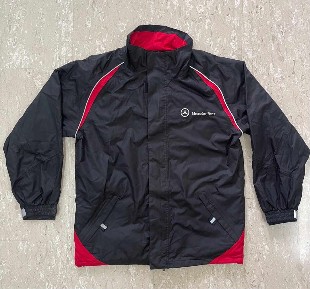 Mercedes Benz Windbreaker Jacket Official Merchandise Jacket Men s Fashion Coats Jackets and Outerwear on Carousell