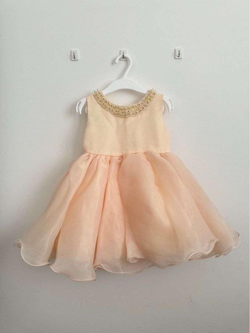 strapless open back dress Once Upon a Princess Winter Princess Dress