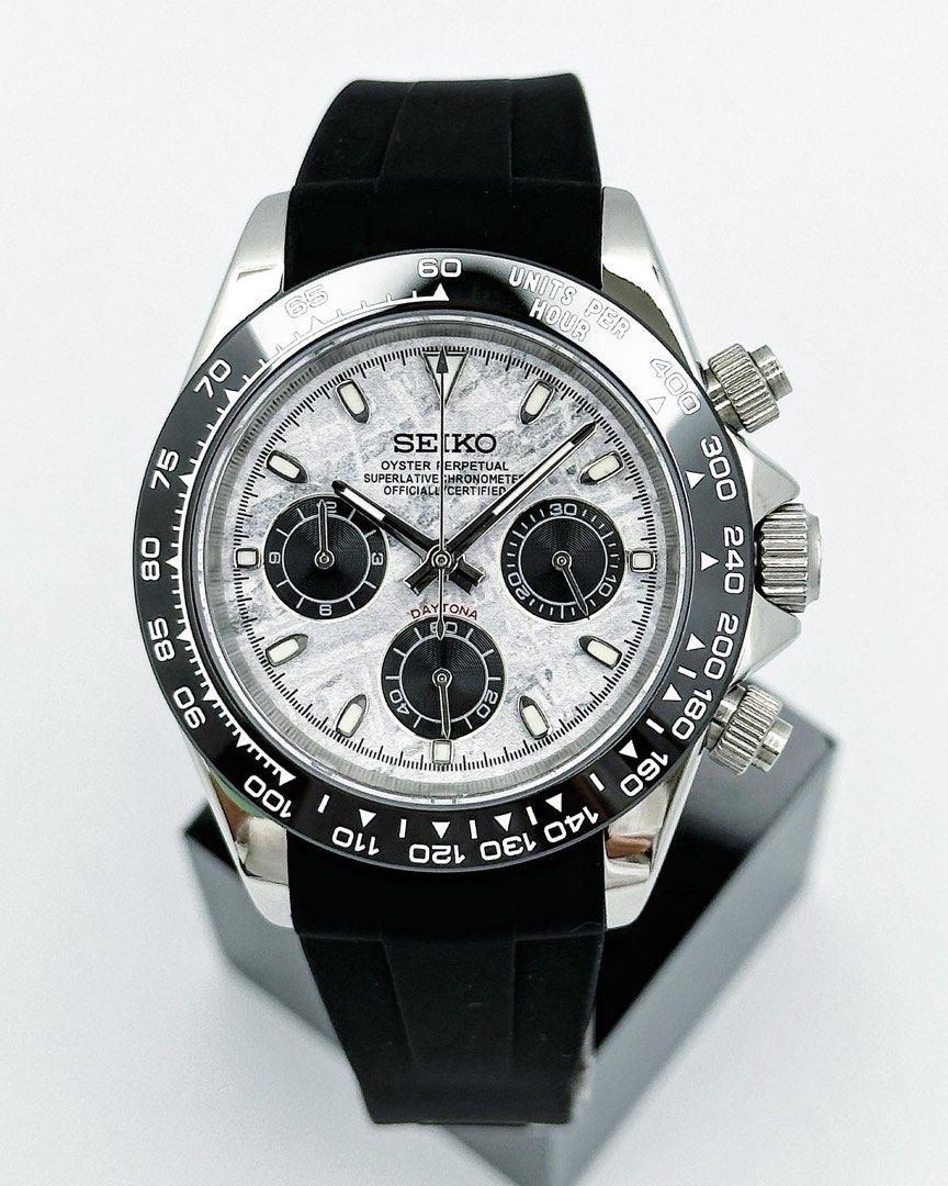 セイコ Chronograph Meteorite Dial Seiko Zelos ZX-3 Mechaquartz