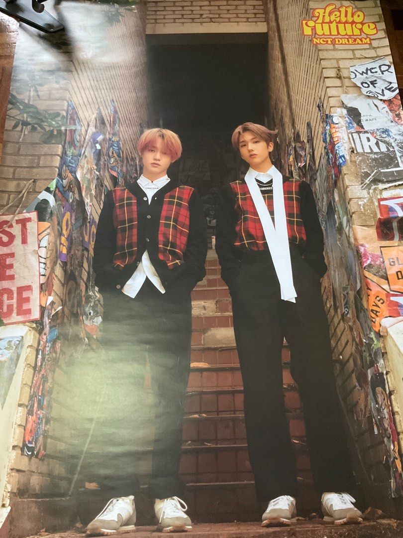 NCT Dream Hello Future Poster (Category: K-Wave Merchandise) located in Mandaluyong City. Submitted by ryshe (Listing ID 1295792327, Image 2). Description: 2 posters poster tube included.