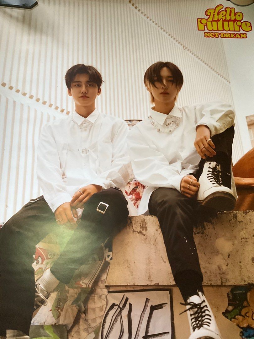 NCT Dream Hello Future Poster (Category: K-Wave Merchandise) located in Mandaluyong City. Submitted by ryshe (Listing ID 1295792327, Image 1). Description: 2 posters poster tube included.