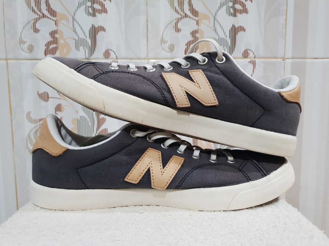 New Balance All Coasts 210 Mens Courth Classics Black. Fesyen Pria Sepatu Sneakers di Carousell