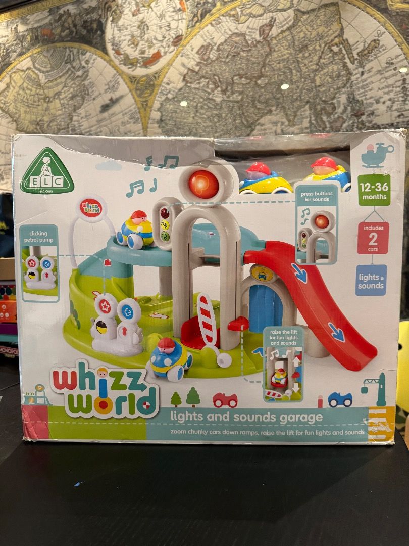 NEW ELC whizz world lights and sounds garage Bayi Anak Mainan Baby Walker di Carousell