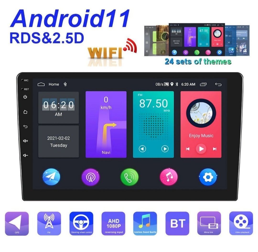 New In box 10 inch Big Screen Android Car Radio, Wired Android Auto - 2GB  ram 32GB Storage Offline Navigation, Optional Reverse Camera, Bluetooth,  WIFI, YouTube and more., Car Accessories, Accessories on Carousell