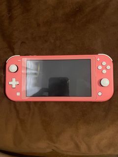 Nintendo Switch Lite with Games (Coral Pink)