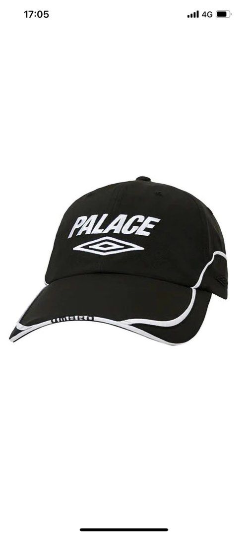 PALACE UMBRO 6-PANEL CAP ブラック Palace Avirex 6-Panel Black - Autumn 2023 - Palace Community