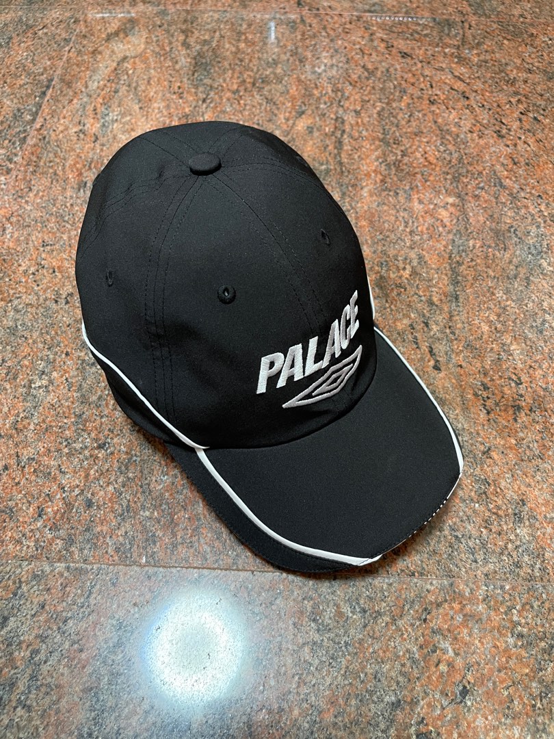 O/S) Palace x Umbro 6-Panel Black, Men