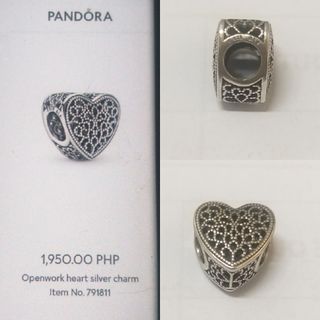 Pandora openwork charm
