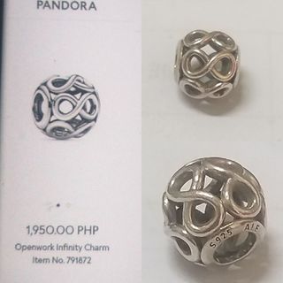 Pandora openwork infinity charm