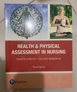 PEARSON HEALTH & PHYSICAL ASSESSMENT IN NURSING BOOK