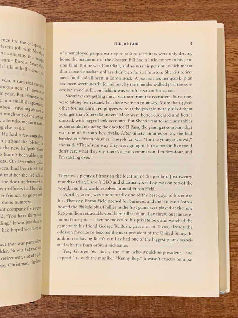 PIPE DREAMS GREED, EGO, and the DEATH of ENRON by Robert Bryce, Hobbies