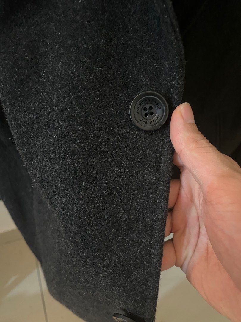 American eagle wool coat cheap
