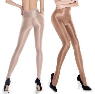 PREORDER 7-10 days 70 Denier Shimmer Glossy Shiny Taylor swift Performance Smooth Legs Look High Waist Pantyhose Tights