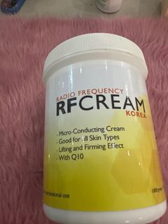 Radio Frequency Cream from Korea