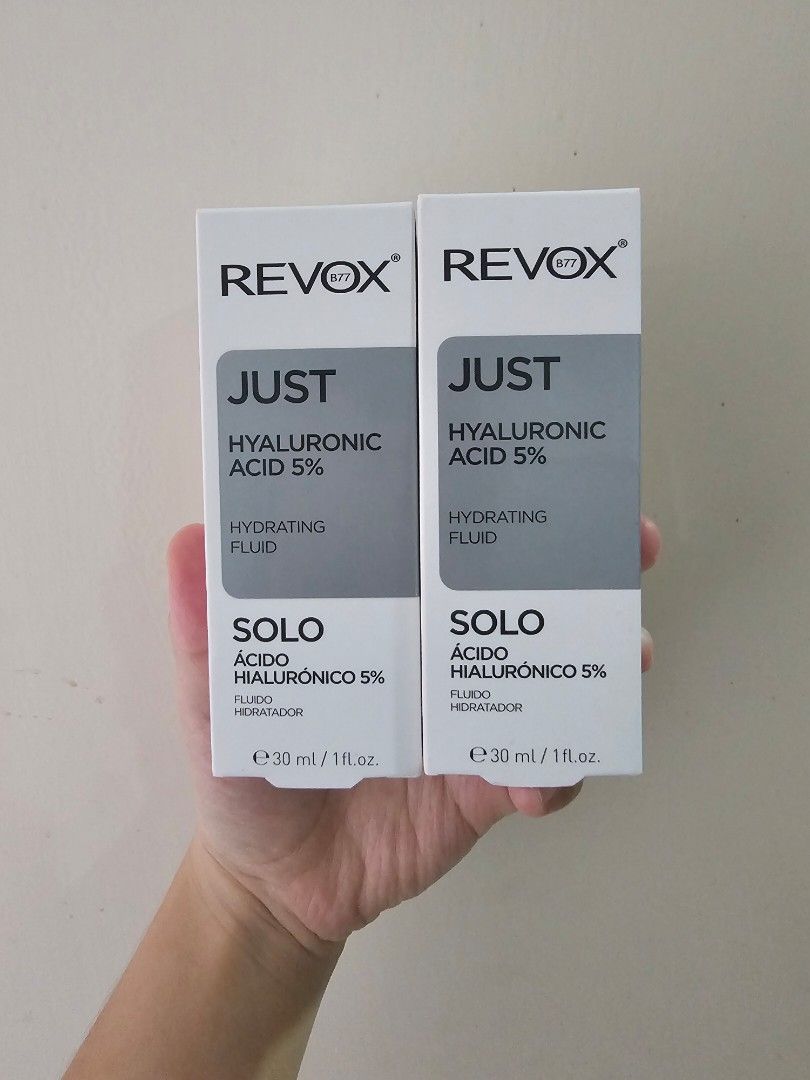 Revox Just Hyaluronic Acid 5 Hydrating Fluid 30ml, Beauty & Personal Care, Face, Face Care on