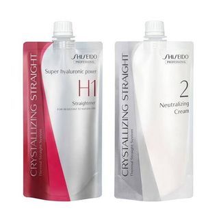 Shiseido Hair Straightening / Rebonding Cream with Neutralizer (400ml each) 💯 VERY EFFECTIVE