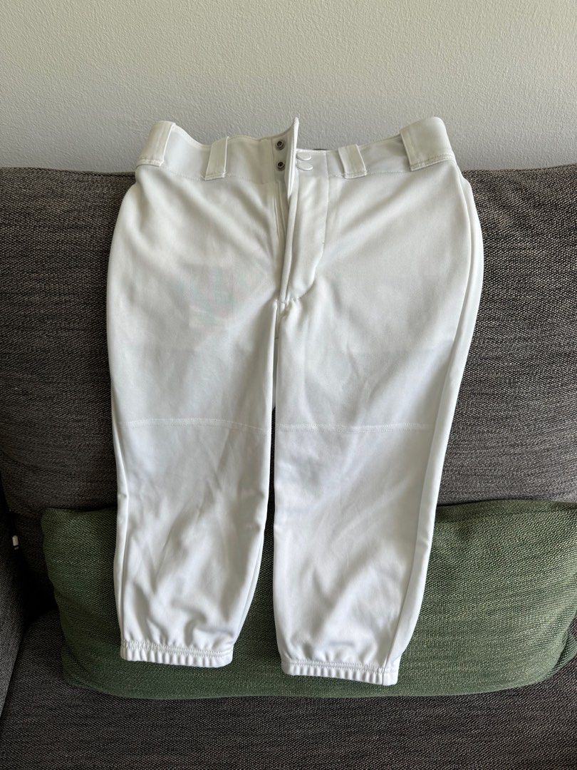 White mizuno softball pants cheap