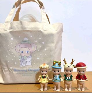 SONNY ANGEL CHRISTMAS SERIES WITH FREE LUNCH TOTE BAG