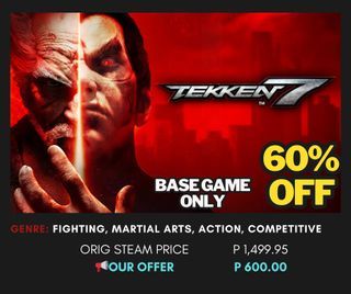 Tekken 7 Legit Game Code (Steam)