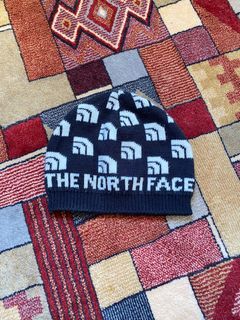 the north face full print beanie