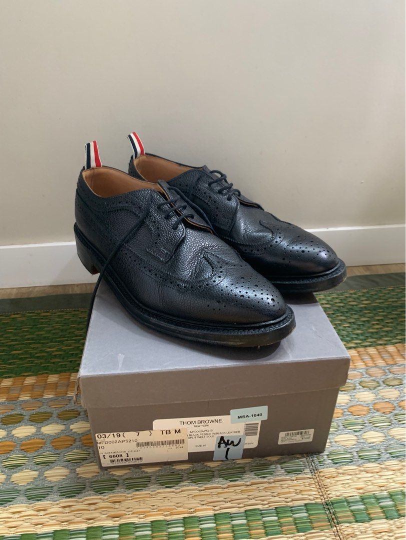 Thom browne wingtips outlet