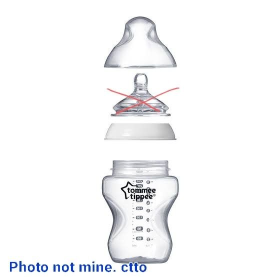 Tommy Tipee 9oz Feeding (Baby) Bottle (Category: Breastfeeding & Bottle Feeding) located in Makati City. Submitted by bambb (Listing ID 1295791971, Image 2). Description: Buy all 6 bottles for P650 (with trainer bottle and popsicle maker for free) * No nipples included but you can get in malls or online * Some markers were washed off from brushing * There bottles were only used for 1.5 years before weaning * Shipping will be shouldered by buyer D