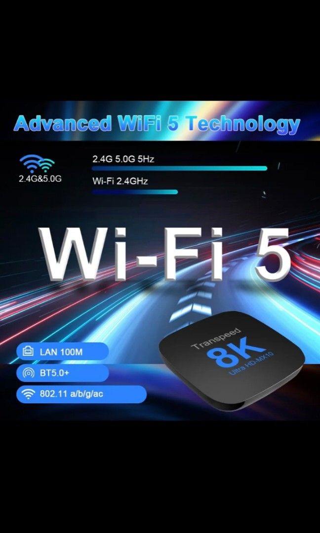 Transpeed android 13 TV Box 2Gb Ram 16Gb Storage, TV & Home Appliances