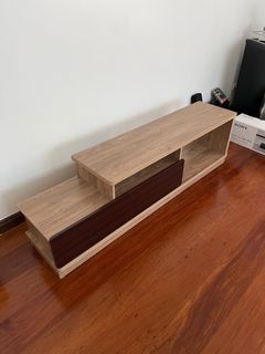 TV Console, solid wooden rack TV.