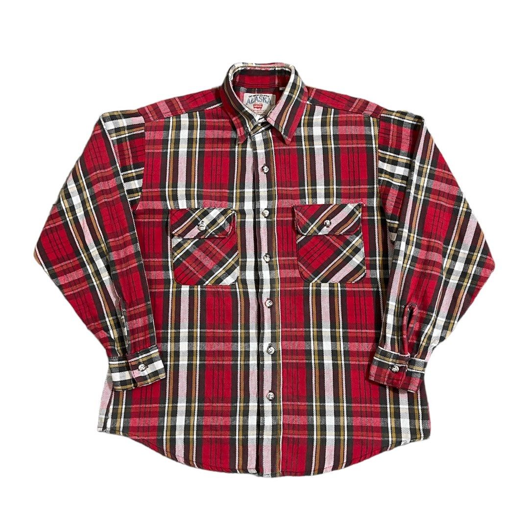 1990s LEVI'S ALASKA VINTAGE NEL SHIRT Levi's ALASKA SHIRTS