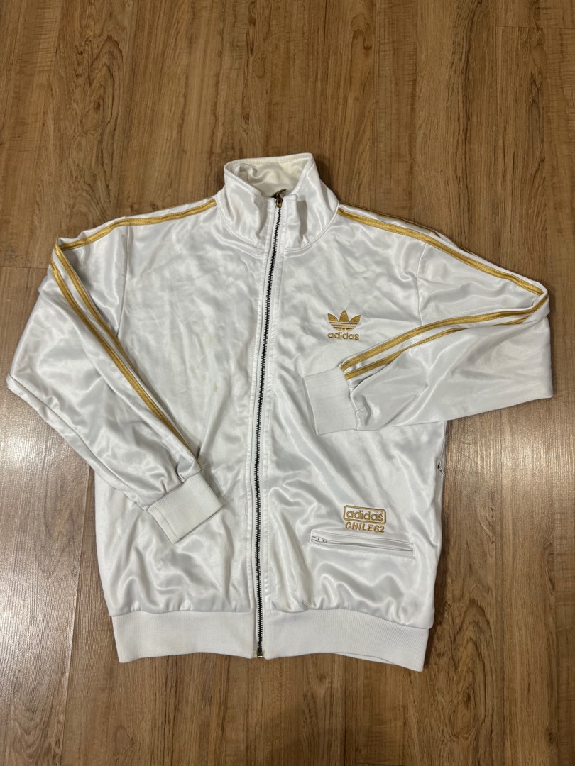 VINTAGE ADIDAS CHILE 62 TRACKTOP Hobbies Toys Collectibles Memorabilia Vintage Collectibles on Carousell
