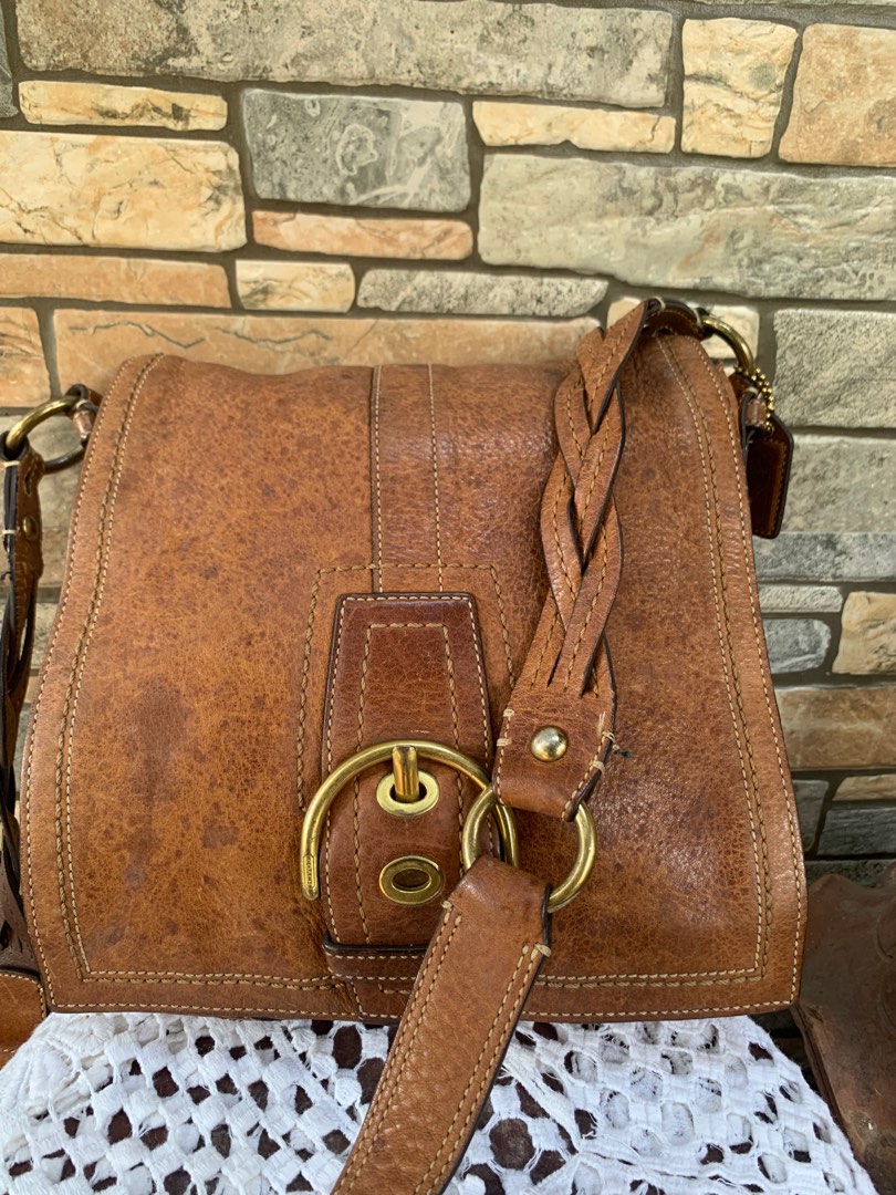 Vintage coach sling bag store