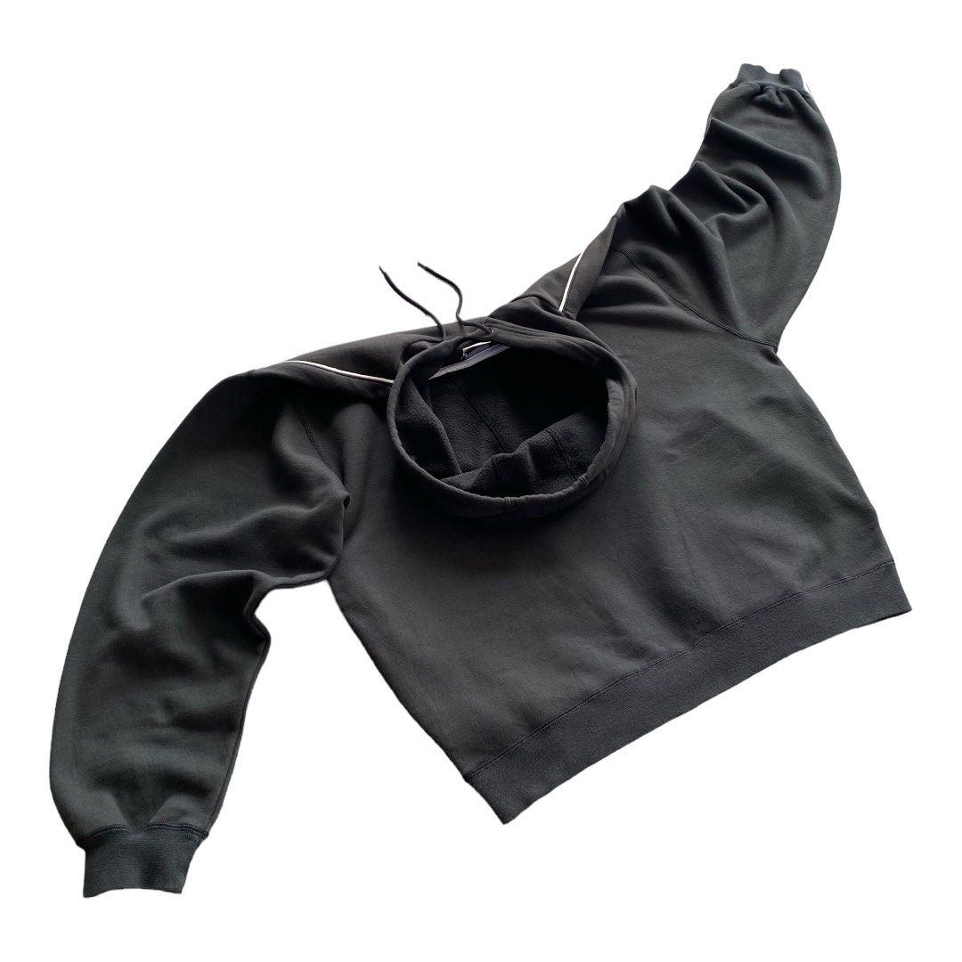 nike mini swoosh black hoodie