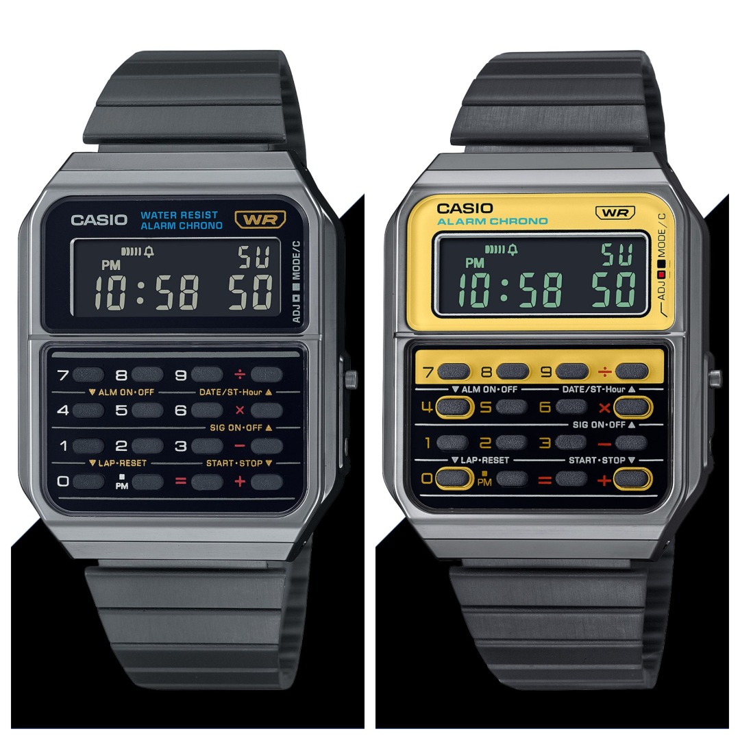 WatchClubOnline] CA-500WEGG-1B CA-500WEGG-9B Casio General x