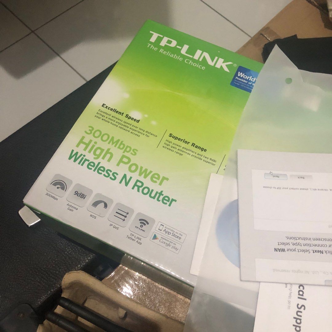 Wireless Router - TP LINK TL-WR 841hp, Elektronik, Lainnya di Carousell