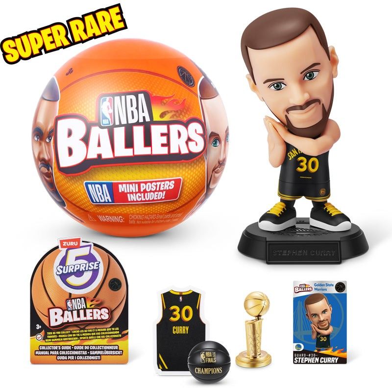 Zuru NBA : Stephen Curry Super Rare, Toys & Collectibles
