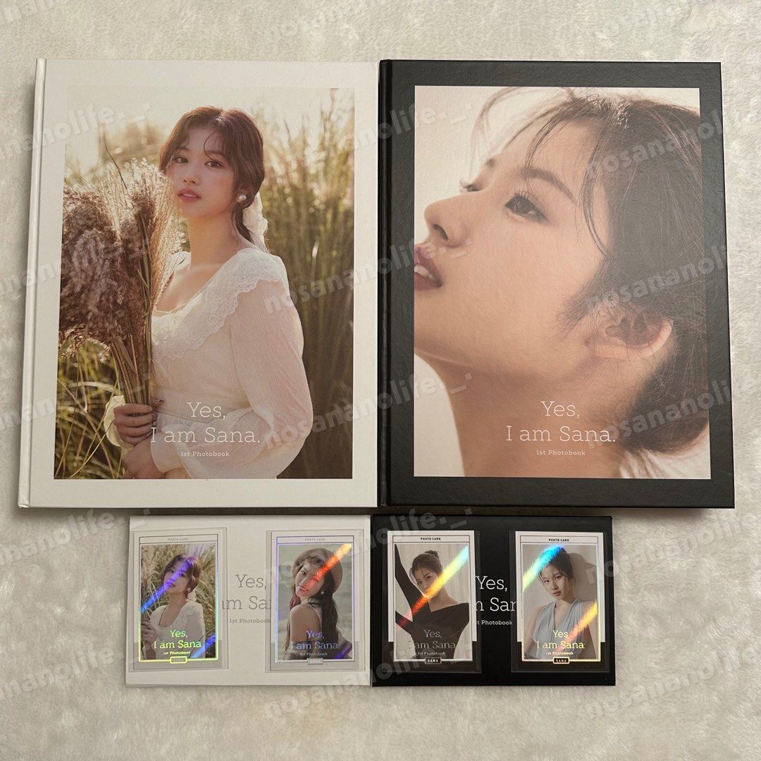 TWICE 写真集 Yes I am SANA. White ver｜CD