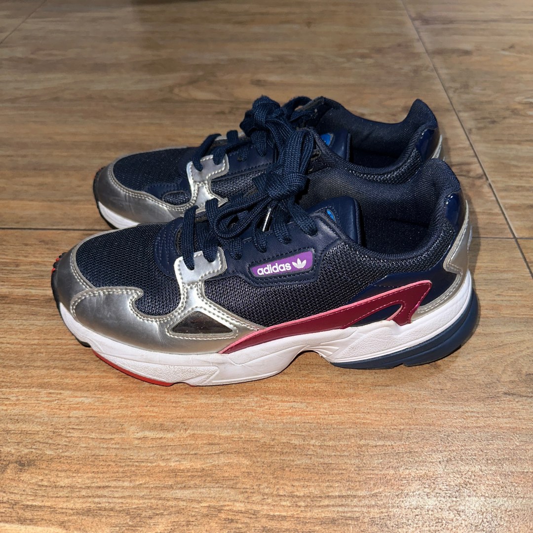 Adidas falcon navy metallic shop