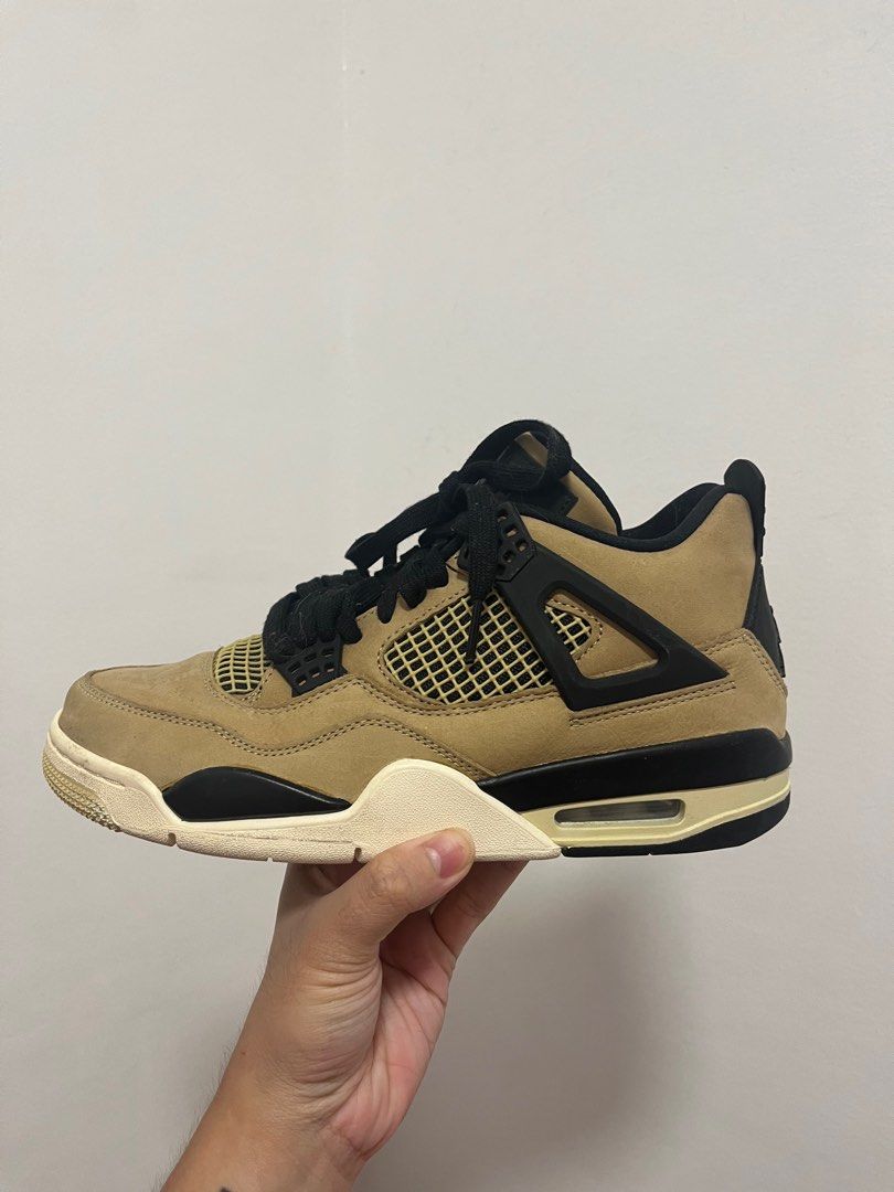 Air Jordan 4 Retro Fossil (Category: Sneakers) located in Muntinlupa City. Submitted by serralgon (Listing ID 1295906672, Image 2). Description: Used once No box US 8 (cm 25).