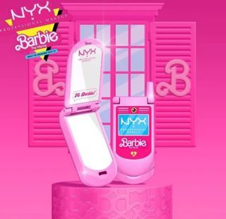 Barbie Nyx Mirror Flip Phone